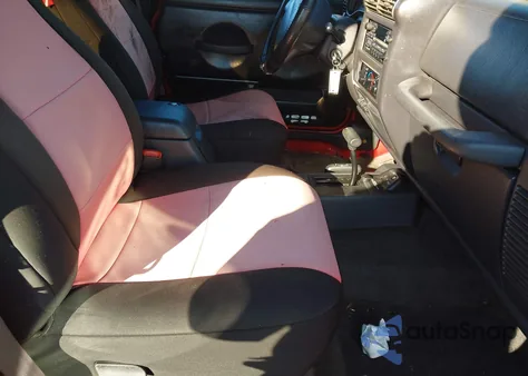 2000 Jeep Wrangler Sport из США, поврежденный, VIN 1J4FA49S3YP772878